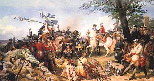 Сражение при Фоненуа - 1745 - The Battle of Fontenoy (by Horace Vetnet)