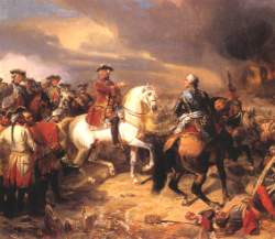 Маршал Морис Саксонский при Лауфельдте - 1747 - The Battle of Lauffeldt