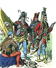 Хрватские Пандуры - 1742 - Kroatische Panduren