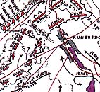 Осада Кольберга - Карта