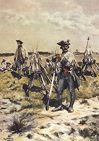 Венгерская пехота - 1745-1768 - Ungarische Infanterie