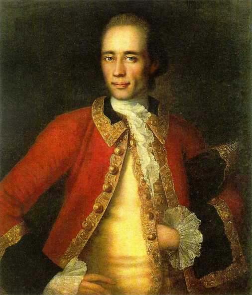Штаб-офицер артиллерии М.С. Бегичев (1757) The Staff-Officer of Artillery M. Begitchev