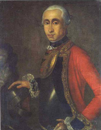 Портрет артиллерийского офицера 1759-1762 гг. (ГИМ).