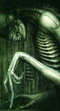Ганс Руди Гигер Hans Rudi Giger - рекламный плакат к фильму "Alien"